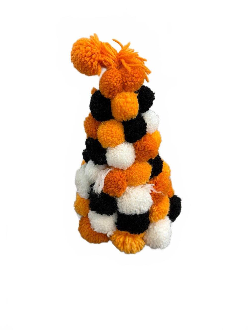 Halloween Stack Decor Orange Black White